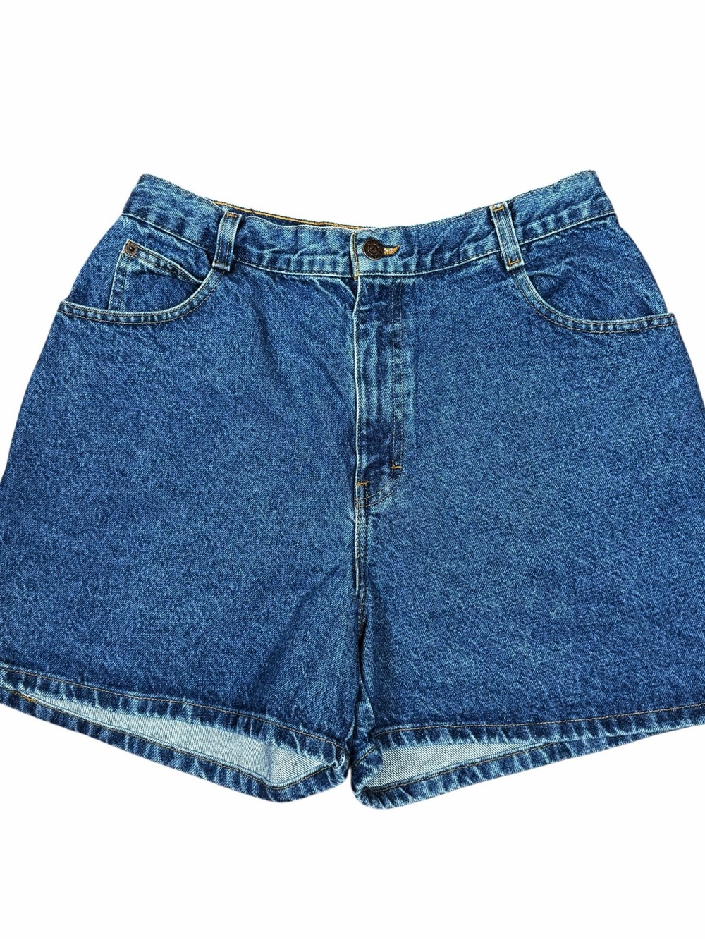 VTG 90s Gitano Denim Shorts Size 16* Medium Wash Mom Jeans High Rise Blokecore